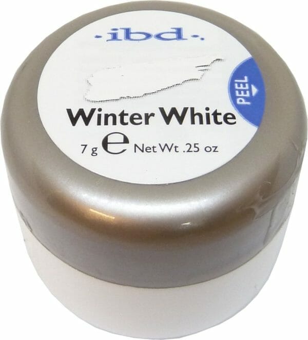 Ibd color gel nagellak kleur nail art manicure polish lak make-up 7g - winter white