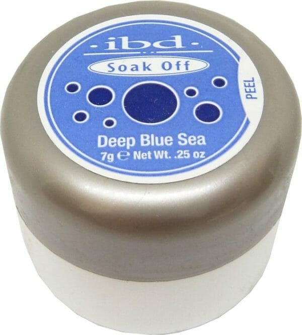 Ibd soak off gel nagellak kleur nail art manicure polish lak make-up 7g - deep blue sea