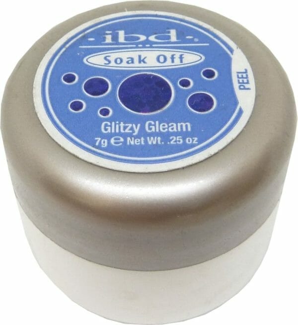 Ibd soak off gel nagellak kleur nail art manicure polish lak make-up 7g - glitzy gleam