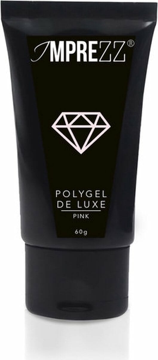 IMPREZZ Polygel De Luxe Pink 60 gr. | Poly Acrygel | Voor het maken van kunstnagels of verstevigen van de eigen nagels