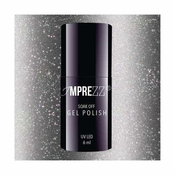 IMPREZZ® Gellak | 102 | 6 ml. | Zilver Multicolor Shimmer