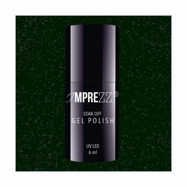 IMPREZZ® Gellak | 93 | 6 ml. | Donkergroen Shimmer