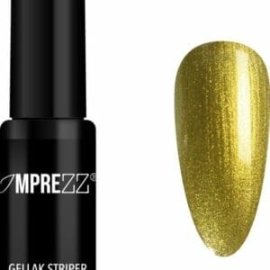 IMPREZZ® Gellak Striper GS06 Goud Metallic 8 ML