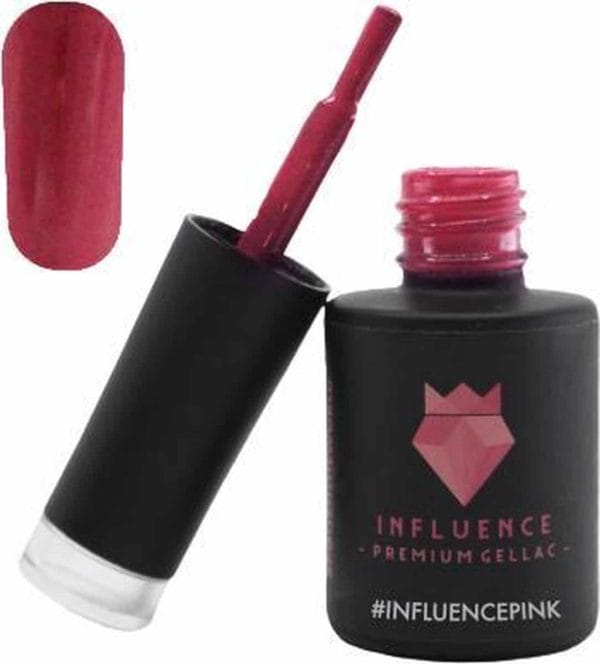 #influencepink - influence gellac - uv/led gellak - gel nagellak - gel lak - roze - 10 ml