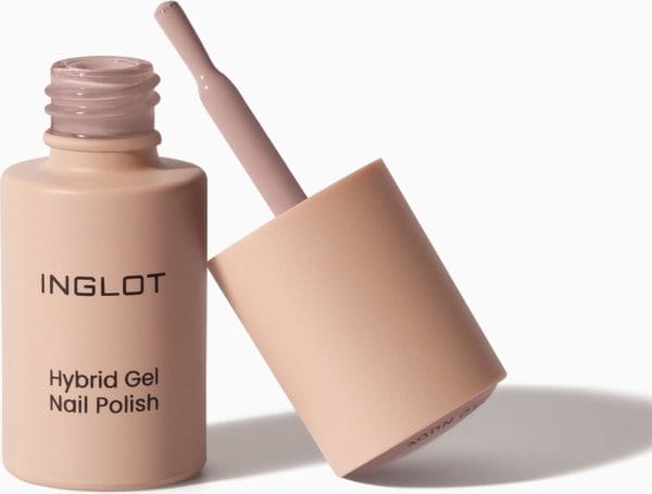 Inglot hybrid gel nagellak - 308 - cold nude | gellak | gellac | hema vrij & vegan