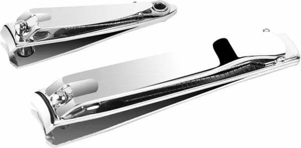 Inter-esque nagelknipper set - nageltang set - teennagelknipper - zilver