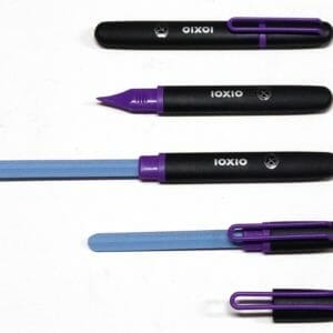 IOXIO Care Keramische Nagelvijl Paars - Professionele Keramische Nagelvijl, lengte 14 cm, vijloppervlak 8,5 x 1 cm