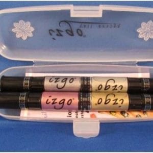 IZGO Naildesign 2 in 1 Nagellak DUO Nail Art Nagellak Pen Metallic Shine Set