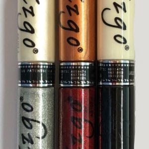 IZGO Naildesign 2 in 1 Nagellak DUO Nail Art Pen Glitter Glamour met extra IZGO zwart en wit pen - 318