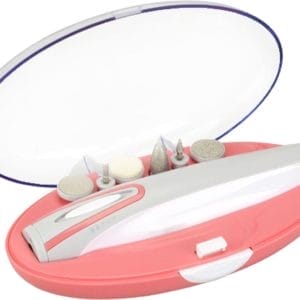 Impuls - Manicure - Pedicure set met 6 opzetstukken - Nagelverzorging - Complete nagelverzorgingsset - Elektrische manicure set - Professionele pedicure tools - Nagelverzorging thuis - Nagelvijl set Impuls