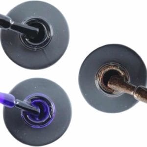 Influence Gellac #CHARLOTTESERIE - UV / LED Gellak - Gel nagellak - Gel lak - Zwart / Paars / Bruin / Glitter - Startersset - 3 x 10 ml