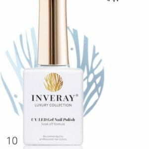 Inveray Gellak - UV/LED - Gel Polish Nr. 10 - Daydream - Gelpolish voor de professional en thuis - HEMA 12 vrij - Vegan - Manicure - Blauwe - Pastel - Nagellak - Nagels