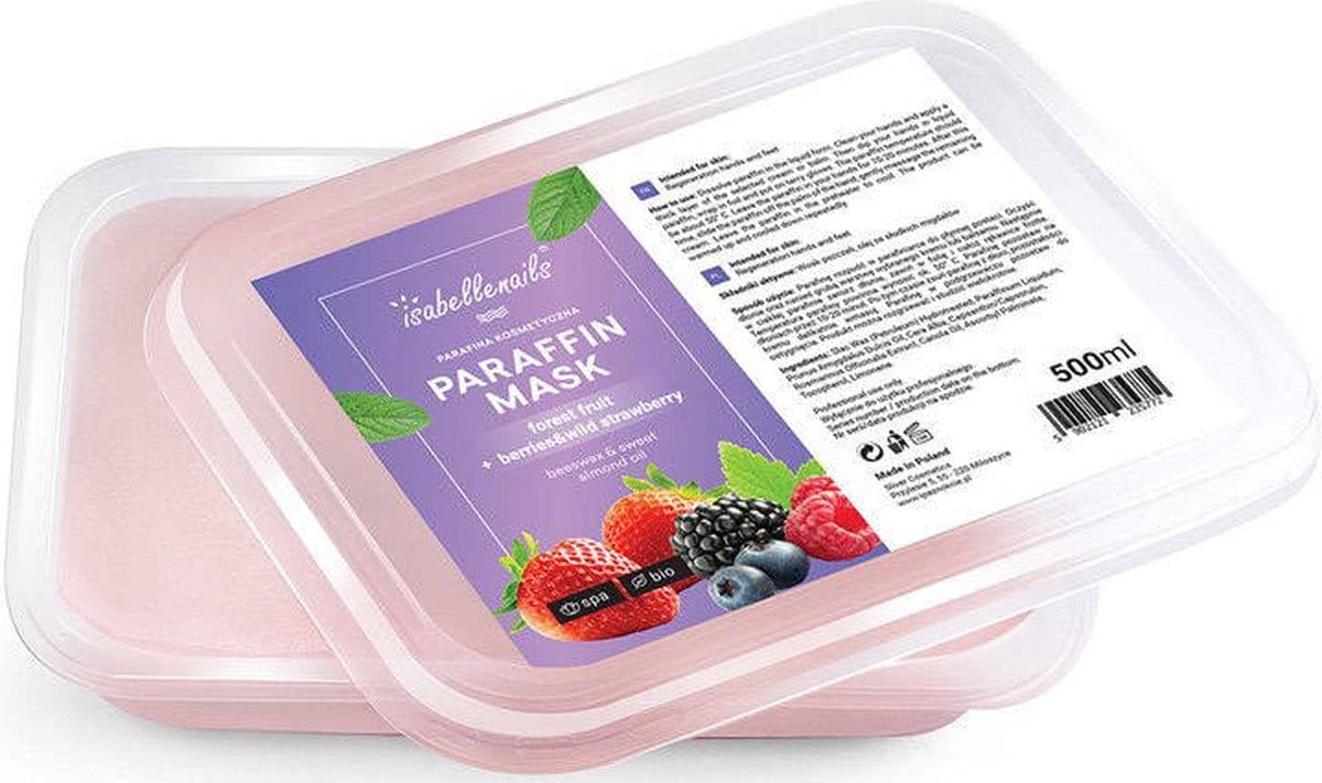 Isabelle nails paraffine bosvruchten 500ml. Isabelle nails paraffine bosvruchten 500ml.