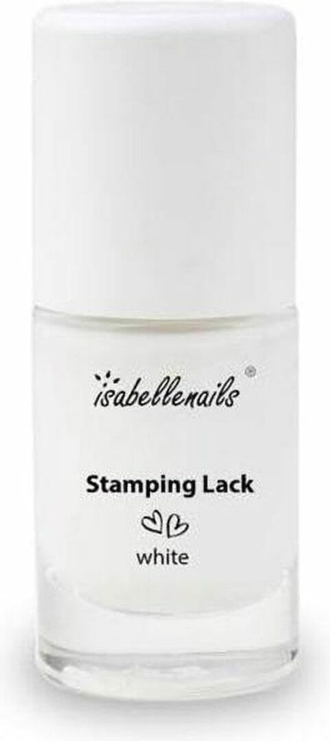 Isabelle nails stempel lak wit 6ml. Isabelle nails stempel lak wit 6ml.