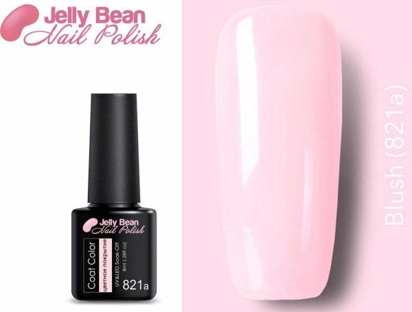 Jelly Bean Nail Polish Gel Nagellak - Gellak - Blush (821a) - UV Nagellak 8ml