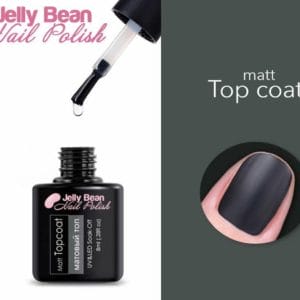 Jelly Bean Nail Polish Gel Nagellak - Gellak - Matte top coat - Matt top coat - UV Nagellak 8ml