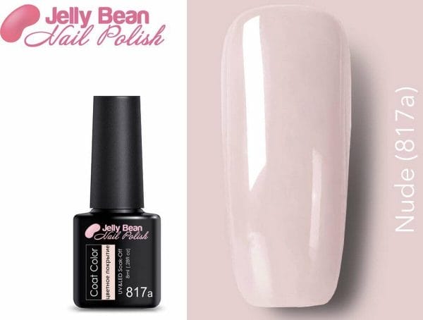 Jelly Bean Nail Polish Gel Nagellak - Gellak - Nude (817a) - UV Nagellak 8ml