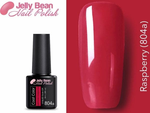 Jelly Bean Nail Polish Gel Nagellak - Gellak - Raspberry (804a) - UV Nagellak 8ml