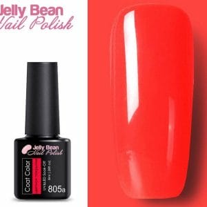 Jelly Bean Nail Polish Gel Nagellak - Gellak - Ruby (805a) - UV Nagellak 8ml