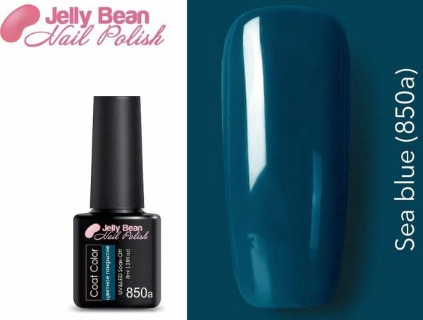 Jelly Bean Nail Polish Gel Nagellak - Gellak - Sea blue (850a) - UV Nagellak 8ml