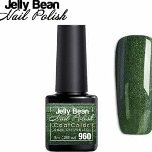 Jelly Bean Nail Polish Gel Nagellak New - Gellak - Forrest Shimmer - Glitter - UV Nagellak 8ml