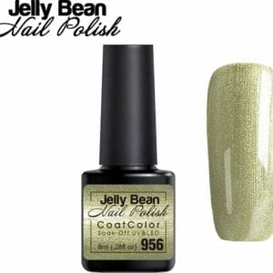 Jelly Bean Nail Polish Gel Nagellak New - Gellak - Gold Shimmer - Glitter - UV Nagellak 8ml