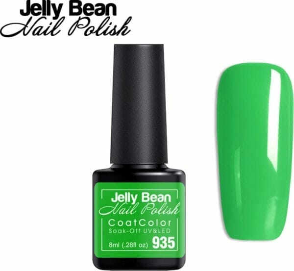 Jelly bean nail polish gel nagellak new - gellak - grasshopper - uv nagellak 8ml