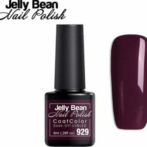 Jelly Bean Nail Polish Gel Nagellak New - Gellak - Mahogany - UV Nagellak 8ml