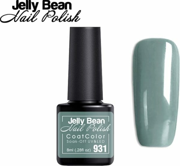 Jelly bean nail polish gel nagellak new - gellak - sage - uv nagellak 8ml