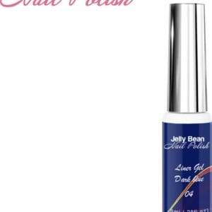 Jelly Bean Nail Polish gel liner Blauw - nail art line gel Dark Blue (#04) - UV gellak liner 8ml