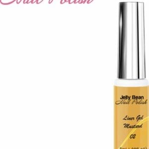 Jelly Bean Nail Polish gel liner Geel - nail art line gel Mustard - UV gellak liner 8ml