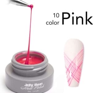 Jelly Bean Nail Polish spider gel Roze - nail art gel Pink - UV gellak 5ml