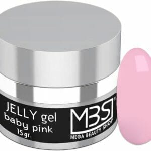 Jelly gel -Baby pink -Builder -Opbouwgel- Nagelstylist- Gel- verlengen- Verstevigen- 15gr.- Uv/led