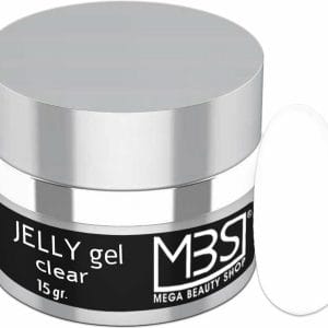 Jelly gel -Clear -Builder -Opbouwgel- Nagelstylist- Gel- verlengen- Verstevigen- 15gr.- Uv/led