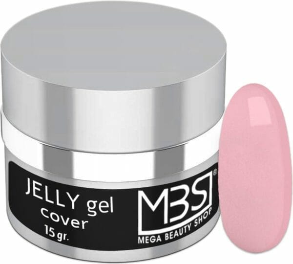 Jelly gel -cover -builder -opbouwgel- nagelstylist- gel- verlengen- verstevigen- 15gr. - uv/led