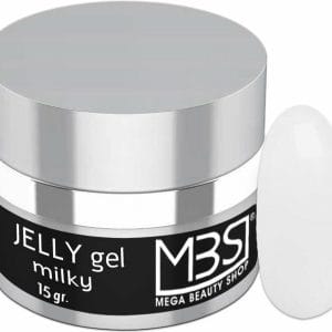 Jelly gel -Milky -Builder -Opbouwgel- Nagelstylist- Gel- verlengen- Verstevigen- 15gr.- Uv/led