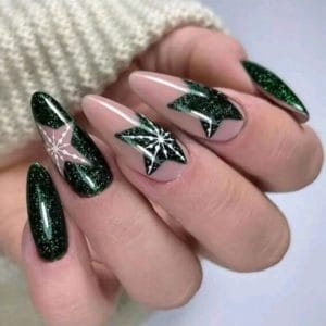 KERST EDITIE 24 stuks plaknagels - nepnagels - acrylnagels - kunstnagels