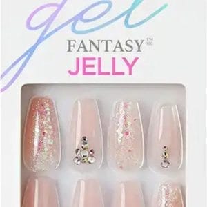 KISS Kunstnagels - Acrylnagels - Waterdicht - Vlekvrij - Geen droogtijd - Jelly Fantasy Nails - Jelly Juice