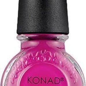 KONAD nagellak voor stempel ROZE / MAGENTA 40, 11 ml. De perfecte nagellak om figuurtjes met behulp van het stempel kussentje op