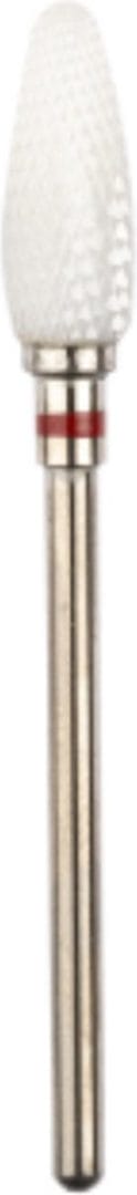 Keramische frees - nagelfrees - bitje - conische vorm - ø 6. 0 mm - grit : fijn - verwijderen van nagelprodukten - verdunnen nagels