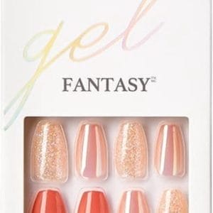 Kiss Gellak Gel Fantasy Nails - Kunstnagels - 28 stuks - Nepnagels - Problem Solved