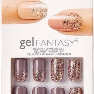 Kiss Gellak Gel Fantasy Nails - Kunstnagels - 28 stuks - Nepnagels - Rush Hour