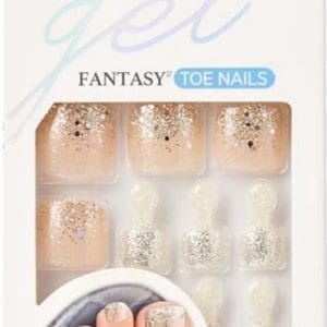 Kiss Gellak Gel fantasy Toenails - Kunstnagels - 28 stuks - Nepnagels - Lotta Oomph