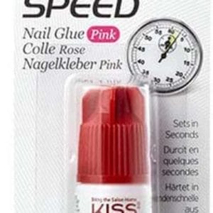 Kiss Nagellijm Maximum Speed Pink Nail Glue - Gellak - Nagel Lijm - Kunstnagels