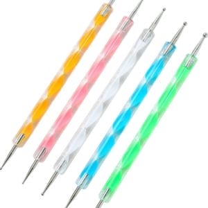 Knaak Dotting Tools Set - 5 stuks - Multicolor - Druppelpen - Nail Art