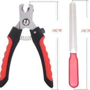 Knaak Nagelknipper Met Nagelvijl - Honden - Dieren - 16 Cm