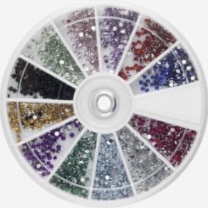 Knaak Rhinestone steentjes - Nail Art Diverse Kleuren - Diamantjes