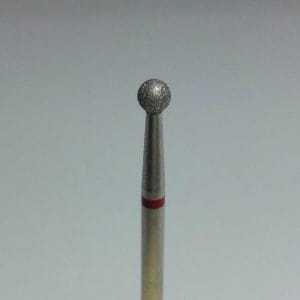 Korneliya Nagelfrees - Nagelfreesbitjes - Frees Bitje Diamant Bol Cuticle Rood 2,7 mm