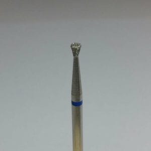 Korneliya Nagelfrees - Nagelfreesbitjes - Frees Bitje Diamant Spijker model Blauw 2,1 mm