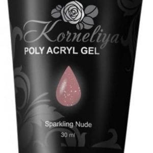 Korneliya Polygel - Gel Nagellak - Acrylgel Nagels - Polyacrylgel SPARKLING NUDE 60 Gram